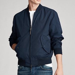 Mens Navy Polo Ralph Lauren Jacket - Size XL